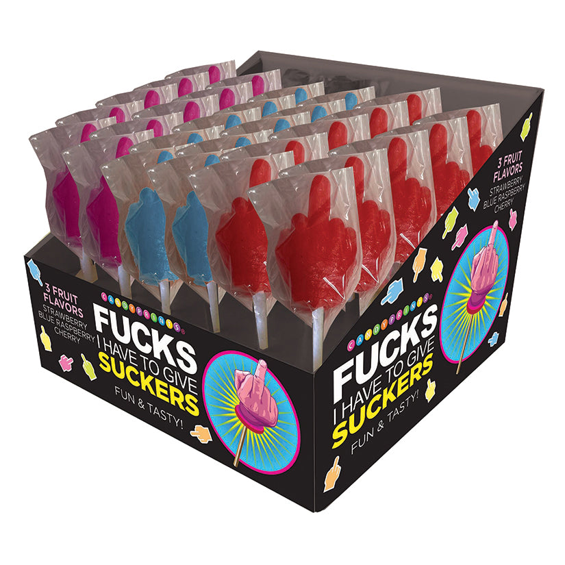 Last Fuck Lollipops Display of 30