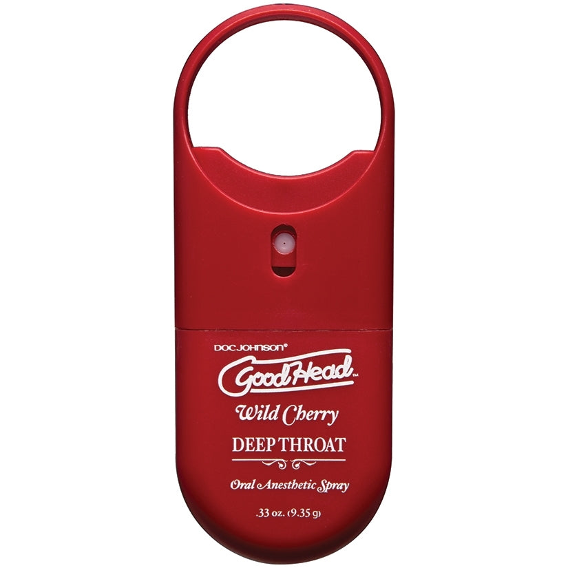 GoodHead Deep Throat Spray To Go-Cherry .33oz