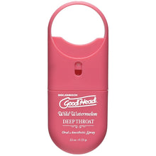 Load image into Gallery viewer, GoodHead Deep Throat Spray To-Go-Wild Watermelon 0.33oz