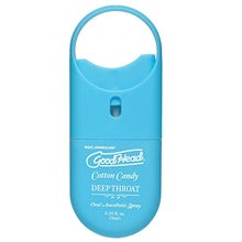 Load image into Gallery viewer, GoodHead Deep Throat Spray ToGo-Cotton Candy 0.30oz