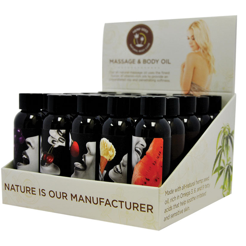 Earthly Body Edible Massage Oil 2oz Di... MSE200