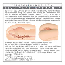 Load image into Gallery viewer, Zero Tolerance Sasha Grey Vagina & Ass Stroker Light