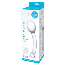 Load image into Gallery viewer, Glas Pure indulgence Anal Slider 8" GLAS-83
