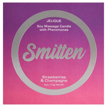 Load image into Gallery viewer, Jelique Massage Candle Smitten Strawberry & Champagne 4oz