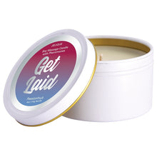 Load image into Gallery viewer, Jelique Massage Candle Get Laid Passion Fruit 4oz