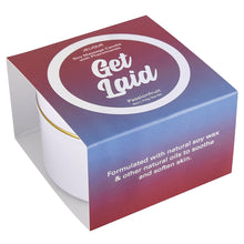 Load image into Gallery viewer, Jelique Massage Candle Get Laid Passion Fruit 4oz