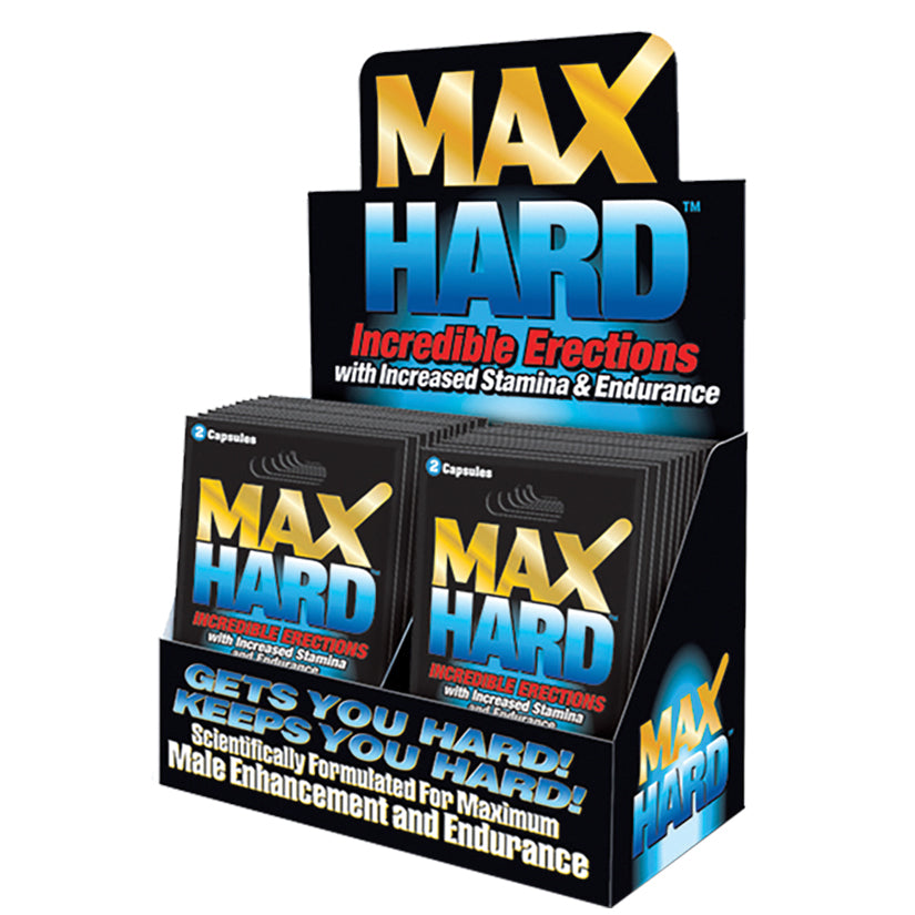 MAX Hard-2 Pill Pack 24/Display MHXXX24