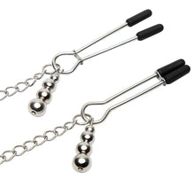Load image into Gallery viewer, Fifty Shades of Grey Play Nice Satin & Lace Collar & Nipple Clamps