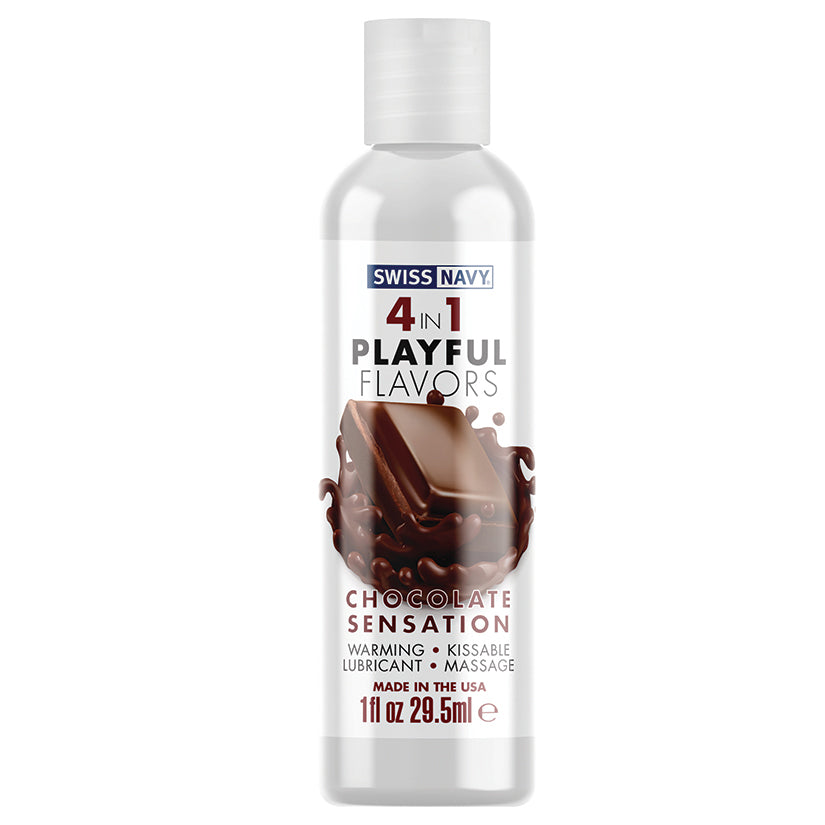 Swiss Navy 4 In 1 Playful Flavors-Choc... SN4N1FCS1