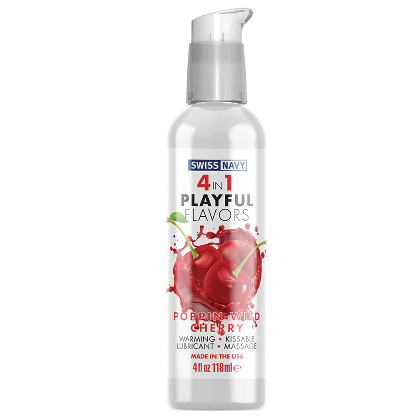 Swiss Navy 4 In 1 Playful Flavors-Popp... SN4N1FPWC4