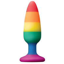 Load image into Gallery viewer, Colours Pride Edition Pleasure Plug-Rainbow Medium