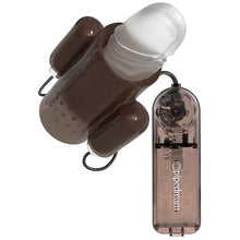 Load image into Gallery viewer, Classix Dual Vibrating Penis Sleeve-Smoke
