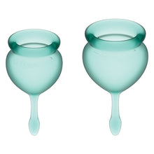 Load image into Gallery viewer, Satisfyer Feel Good Menstrual Cup-Dark Green