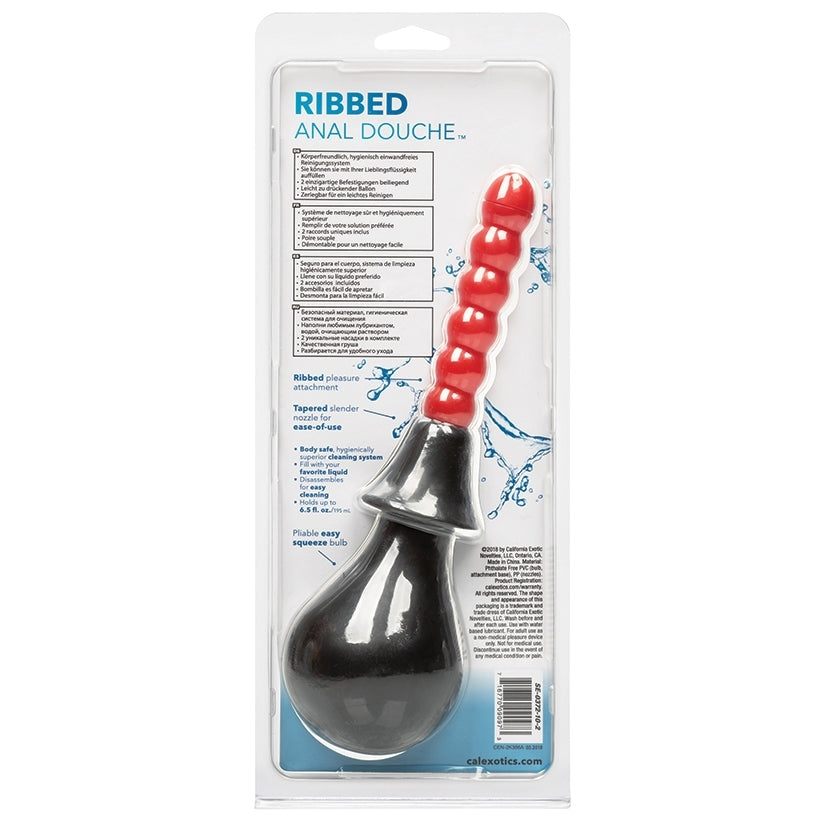 Ribbed Anal Douche