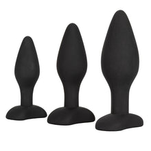 Load image into Gallery viewer, Silicone Anal Exerciser Kit-Black