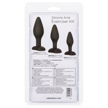 Load image into Gallery viewer, Silicone Anal Exerciser Kit-Black