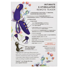 Load image into Gallery viewer, Impulse Intimate E-Stimulator Remote Teaser