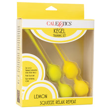 Load image into Gallery viewer, Kegel Training Set-Lemon SE-1290-30-3