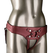 Load image into Gallery viewer, Her Royal Harness The Regal Empress-Red