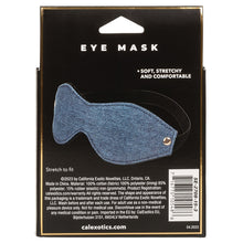 Load image into Gallery viewer, Ride 'Em Premium Denim Collection Eye Mask