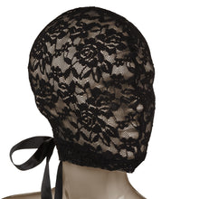 Load image into Gallery viewer, Scandal Corset Lace Hood-Black