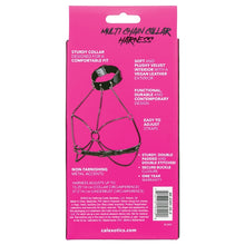 Load image into Gallery viewer, Euphoria Collection Multi Chain Collar Harness