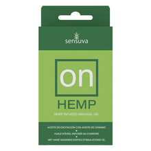 Load image into Gallery viewer, Sensuva ON Hemp Arousal Oil 5ml Bottle... VL175-M