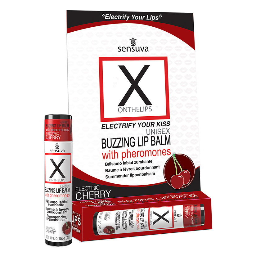 Sensuva X on the LIPS with Pheromones-Cherry