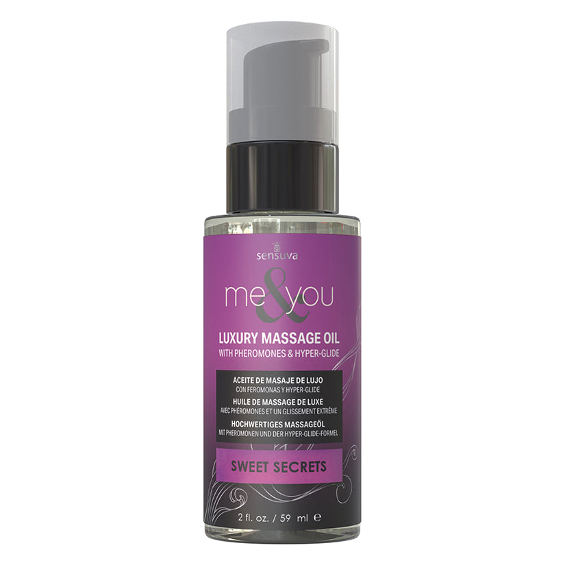 Sensuva Me & You Massage Oil-Sweet Sec... VL441