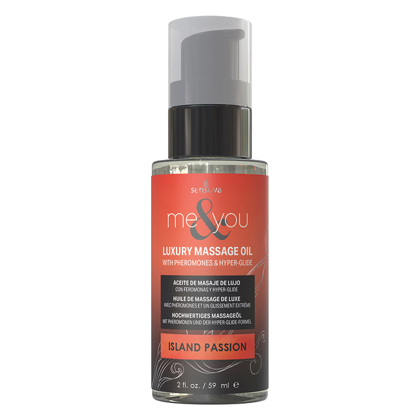 Sensuva Me & You Massage Oil-Island Pa... VL449