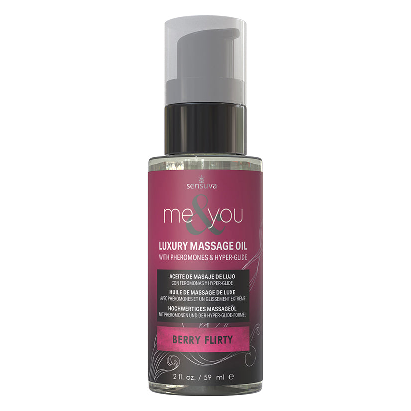 Sensuva Me & You Massage Oil-Berry Fli... VL450