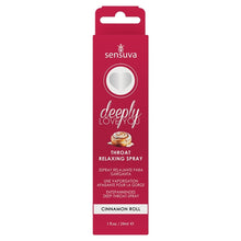 Load image into Gallery viewer, Sensuva Deeply Love You Throat Relaxing Spray-Cinnamon Roll 1oz
