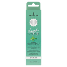 Load image into Gallery viewer, Sensuva Deeply Love You Throat Relaxing Spray-Spearmint 1oz