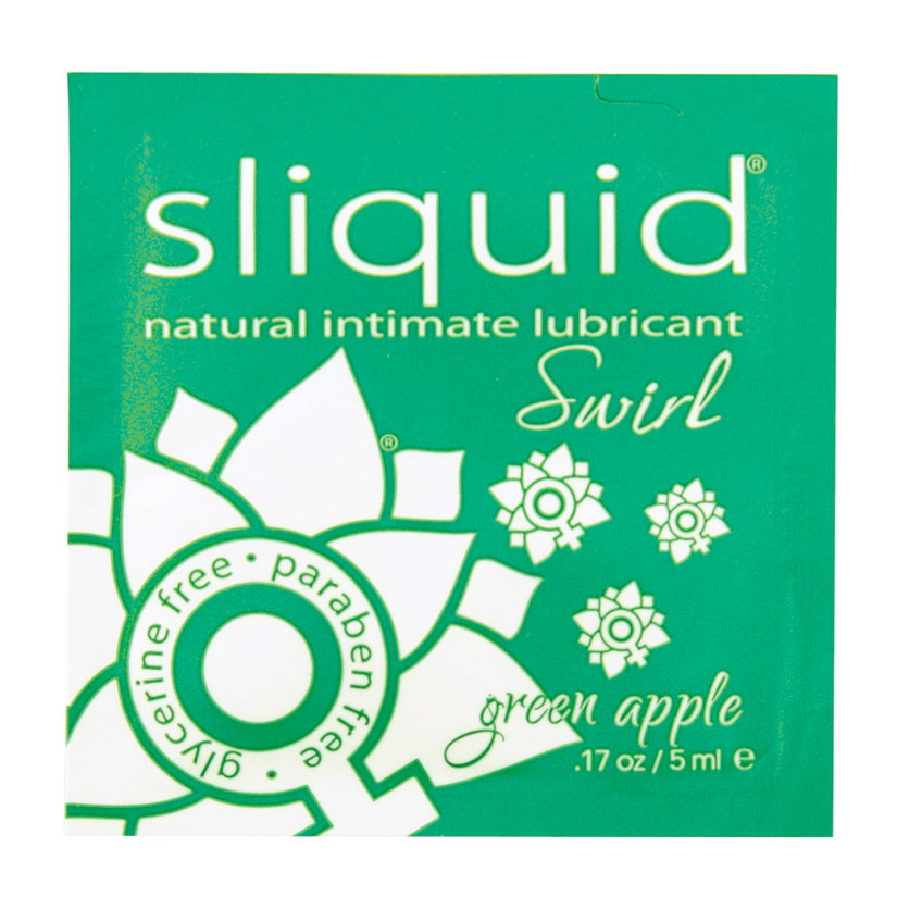 Sliquid Swirl Foil Packet-Green Apple ... 017