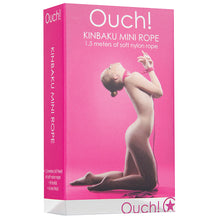 Load image into Gallery viewer, Ouch! Kinbaku Mini Rope-Pink OU073PNK