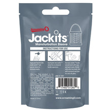 Load image into Gallery viewer, Screaming O Jackits MANsturbation Sleeve Clear