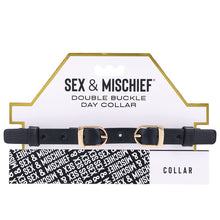 Load image into Gallery viewer, S&M Double Buckle Day Collar SS09854