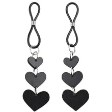 Load image into Gallery viewer, S&M Heart Nipple Ties