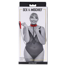Load image into Gallery viewer, S&M Amor Collar and Leash SS09954