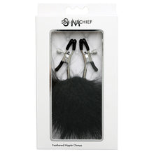 Load image into Gallery viewer, S&M Feathered Nipple Clamps SS10082