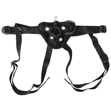 Load image into Gallery viewer, Sportsheets Vibrating Velvet Strap-On-Black