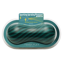 Load image into Gallery viewer, Tenga Flex Fizzy-Green FLX-004