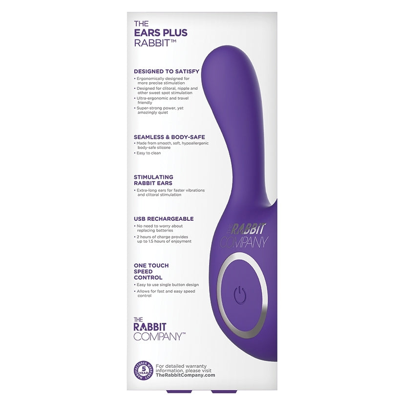 The Ears Plus Rabbit-Purple – LifestyleDistributing.com