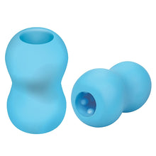 Load image into Gallery viewer, Zolo Double Bubble Mini Stroker-Blue
