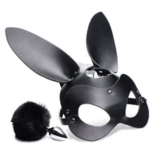 Load image into Gallery viewer, Tailz Bunny Mask with Plug