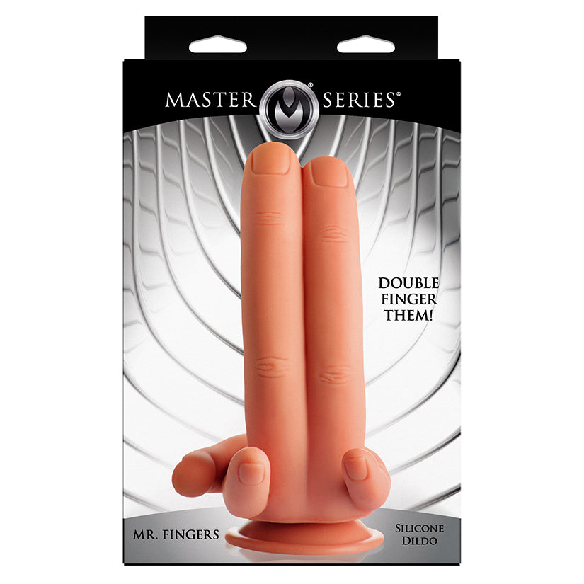 Master Series Mr. Fingers Silicone Dildo