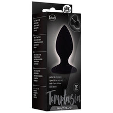 Load image into Gallery viewer, Temptasia Slut Plug-Black BN81205