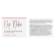 Load image into Gallery viewer, CG Nip Nibs Cooling Arousal Balm-Electric Mint 0.5oz