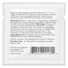 Load image into Gallery viewer, CG Tush Ease Anal Relaxant With Ethyl Paba Foil