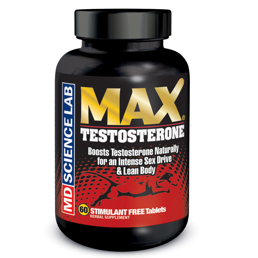 MAX Testosterone-60 Count Bottle HOL1400-20